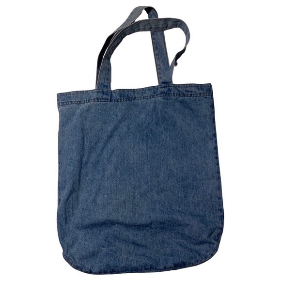 Vintage Boulder Creek California 90’s Denim Tote Bag Made in USA Nature - Picture 2 of 4